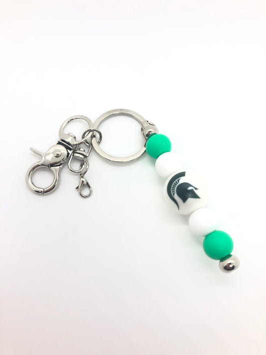 Michigan State keychain