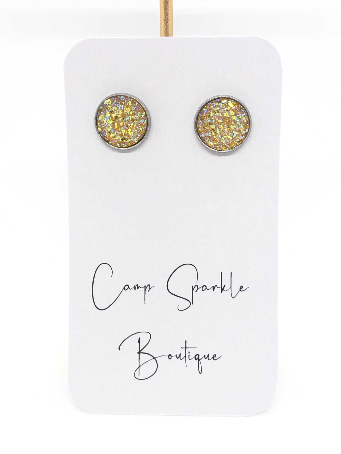 Sparkle earrings-posts