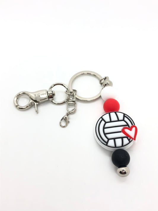 Volleyball keychain