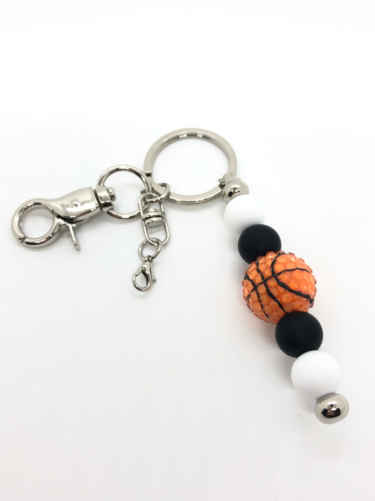 Basketball keychain