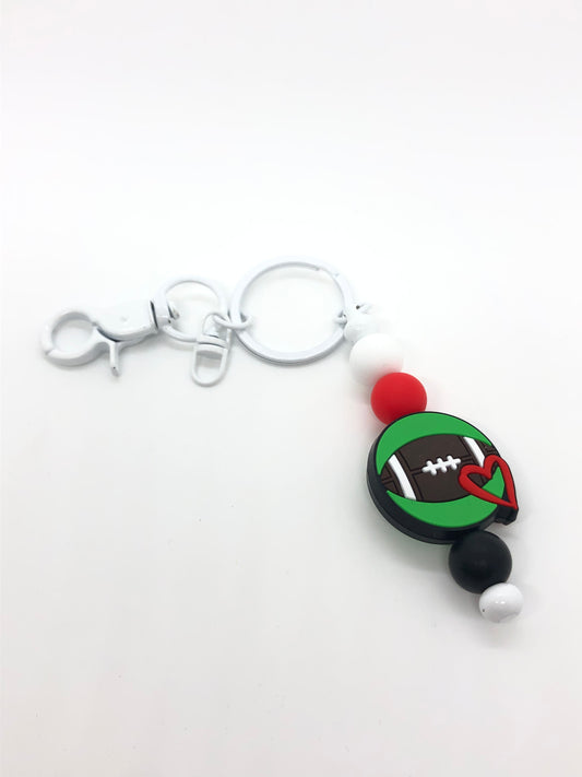 Football keychain